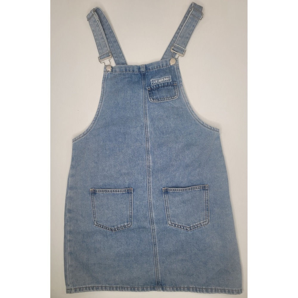 Gulu &‎ Bunny Denim Overall Jumper Dress Kawaii Harajuku Anime Streetwear